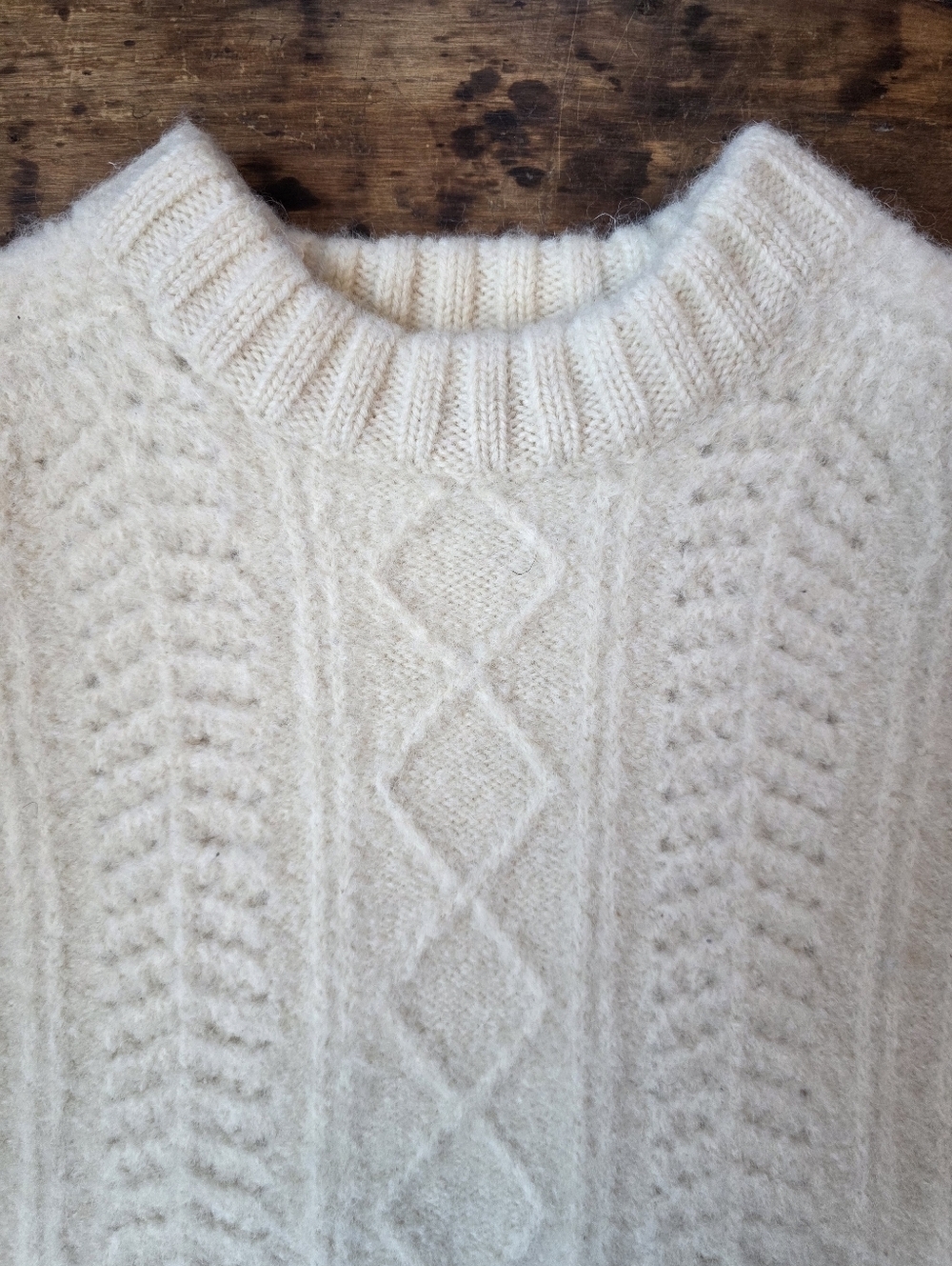 Northern Watters Knitwear Wool Sweater – Size 36 (refer to description) - Cream - Picture 2 of 7